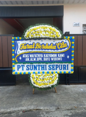 Papan Bunga Duka di Bontorannu